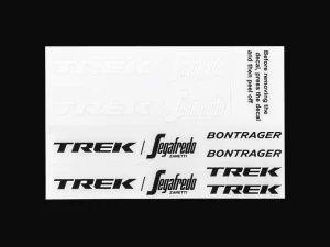 Bontrager XXX WaveCel Trek-Segafredo Decal Set-Trek Bikes New