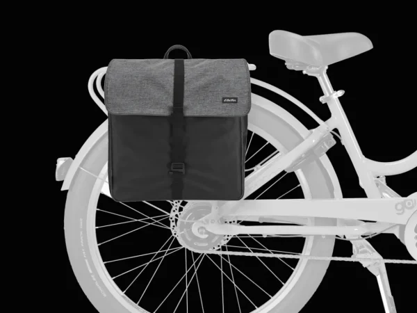 Electra Heather Charcoal Pannier Bag-Trek Bikes Outlet