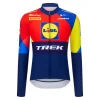 Santini Lidl-Trek Team Replica LS Thermal Race Jersey-Trek Bikes Flash Sale