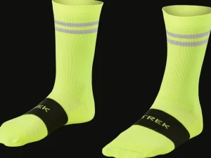 Trek Race Reflective Crew Cycling Sock-Trek Bikes New